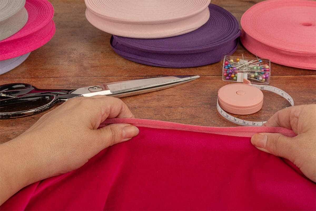 100% Cotton Bias Binding Tape (13mm & 25mm) and - Sewing, Quilting & Bunting Edging - Image 3