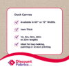 Canvas Fabric | Cotton Canvas Fabric - Image 3