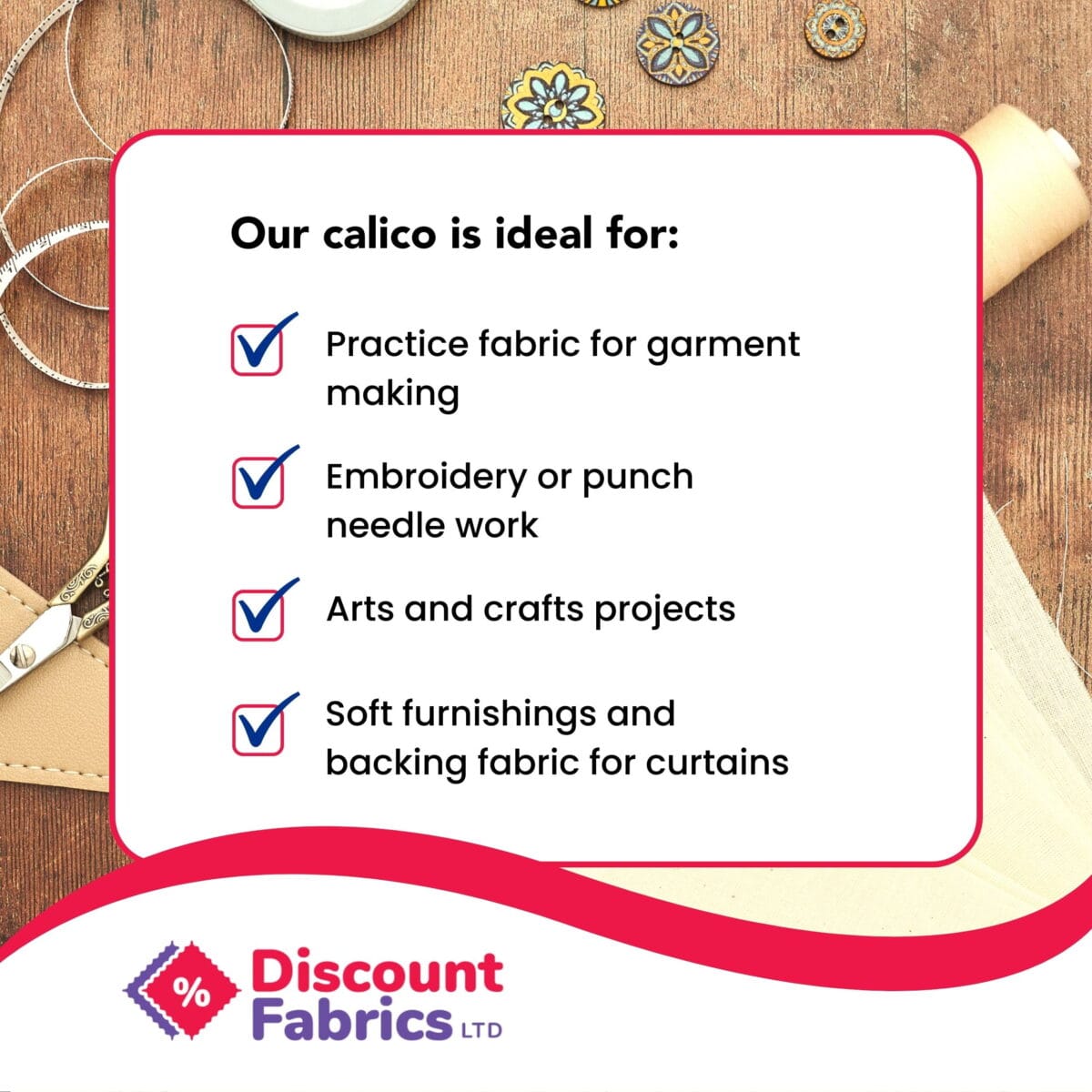 100% Cotton Fabric | Calico Fabric - Image 11