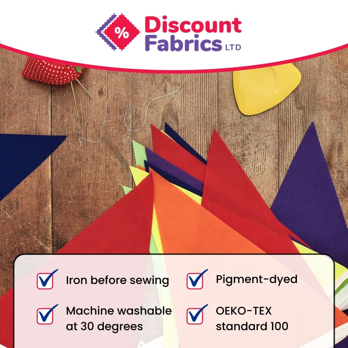 100% Cotton Fabric | Cotton Fabric by the Metre | Lifestyle Cotton Fabric - Image 5