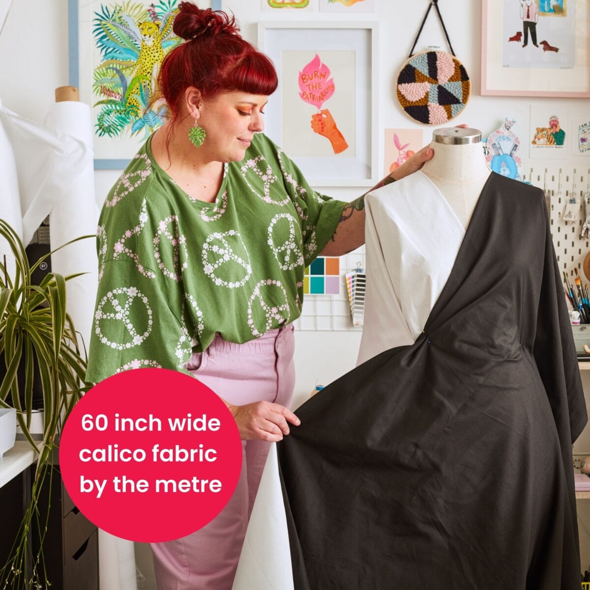 100% Cotton Fabric | Calico Fabric - Image 8