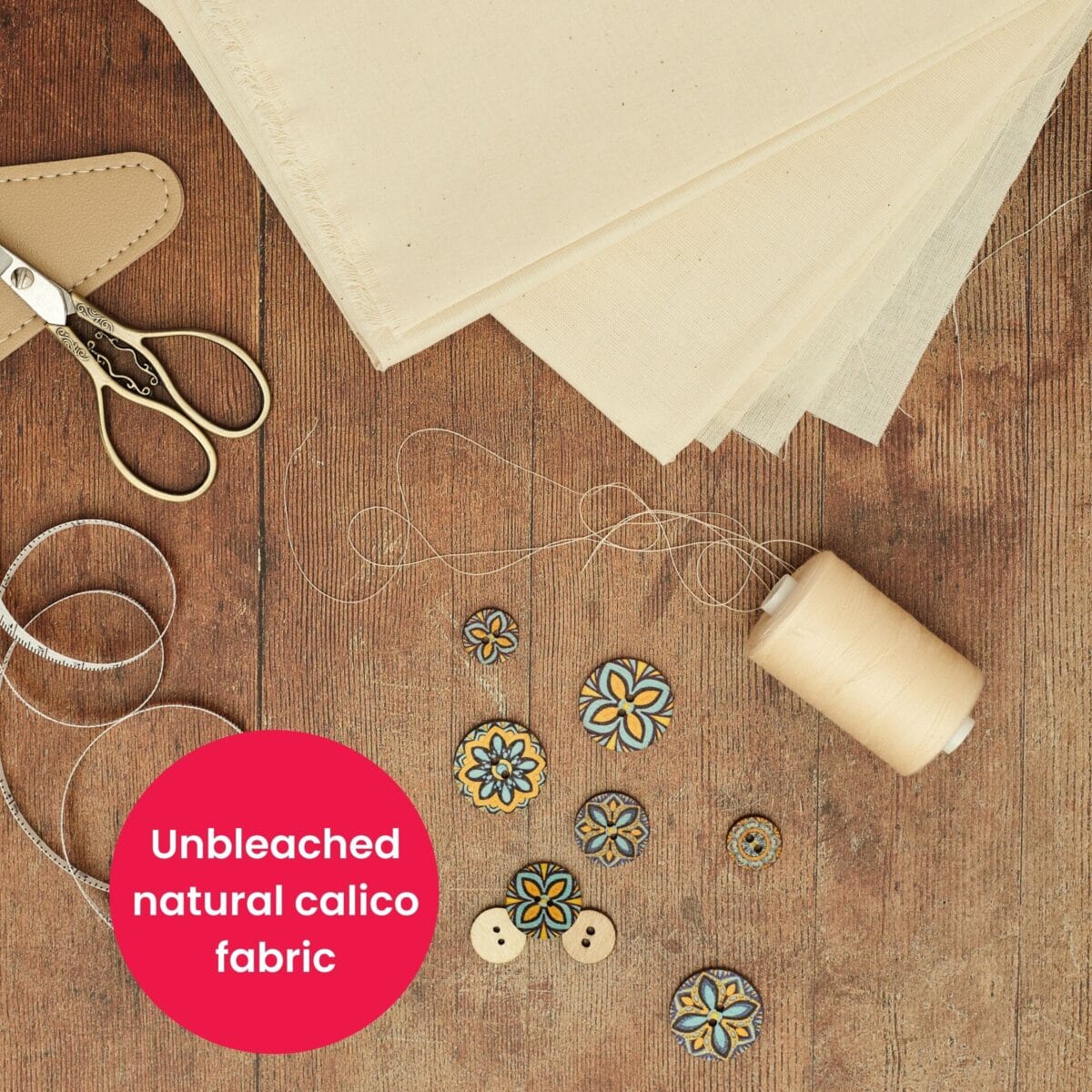 100% Cotton Fabric | Calico Fabric - Image 7