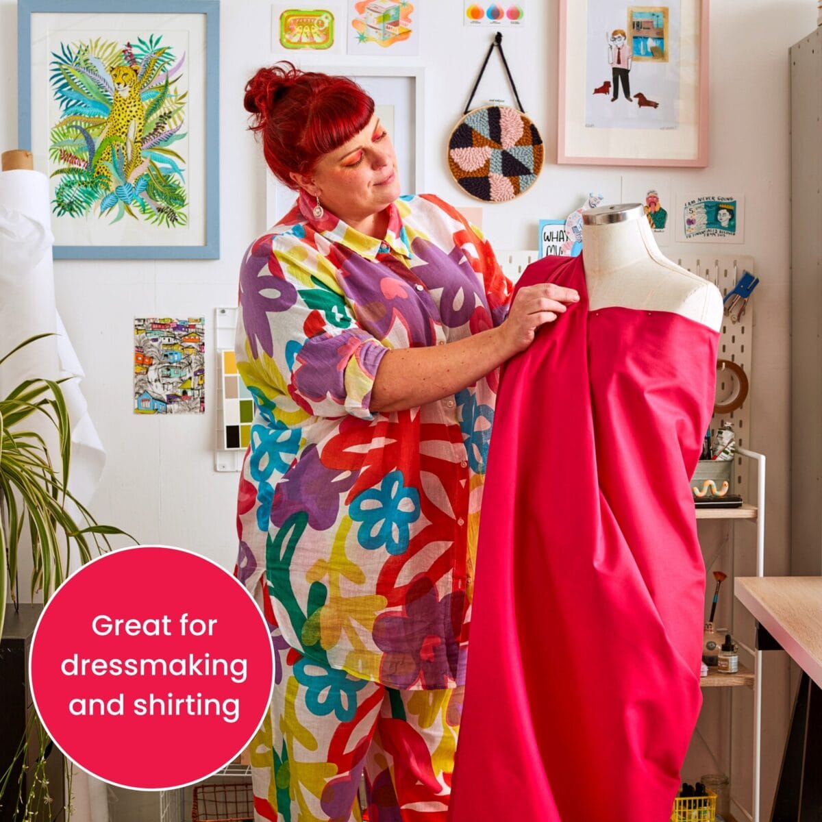 100% Cotton Fabric | Cotton Fabric by the Metre | Lifestyle Cotton Fabric - Image 8