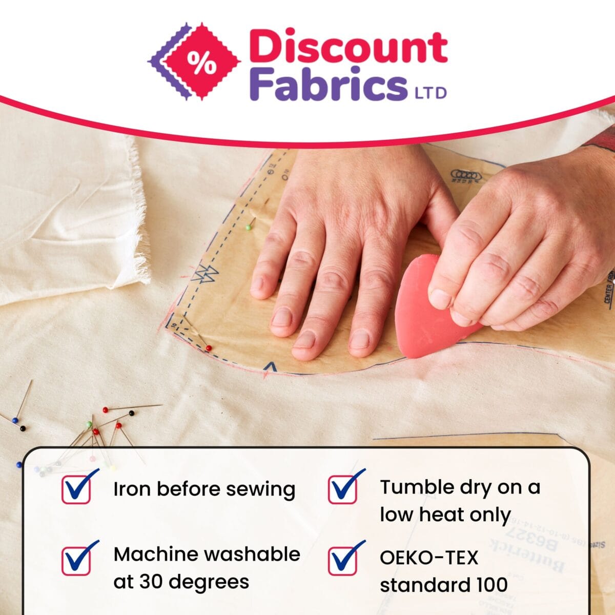 100% Cotton Fabric | Calico Fabric - Image 13