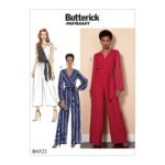 Butterick | B6522 | Misses'/Women's Jumpsuit and Sash