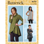 Butterick | B6752 | Misses' Fit and Flare Knit Tunics