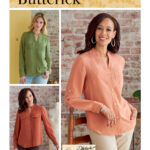 Butterick | B6856 | Misses' Top