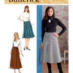 Butterick | B6866 | Misses' Skirt and Sash