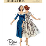 Butterick | B6870 | 1950s Misses' Dress and Belt