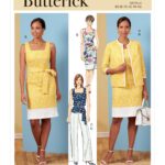 Butterick | B6882 | Misses' Jacket, Dress, Top, Pants and Sash