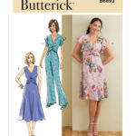 Butterick | B6893 | Misses' Dress and Jumpsuit