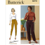 Butterick | B6910 | Misses' Contour Band Pants by Palmer/Pletsch