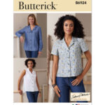 Butterick | B6924 | Misses' Shirts By Palmer/Pletsch