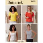 Butterick | B6925 | Misses' Tops By Palmer/Pletsch