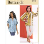 Butterick | B6943 | Misses' Top with Short or Long Sleeves