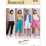 Butterick | B6944 | Misses' Pants in Four Lengths by Palmer/Pletsch