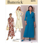 Butterick | B6974 | Misses' Shirt Dress with Sleeve Variations by Palmer/Pletsch