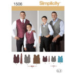 Simplicity | 1506 | Husky Boys' & Big & Tall Men's Vests