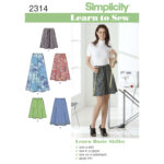 Simplicity | 2314 | Misses' Skirts
