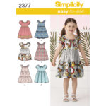 Simplicity | 2377 | Child's Dresses