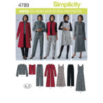 Simplicity | 4789 | Misses' & Plus Size Sportswear