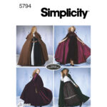 Simplicity | 5794 | Misses' Capes