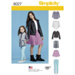 Simplicity | 8027 | Child's & Girls' Sportswear Pattern
