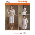 Simplicity | 8162 | Misses' 18th Century Undergarments