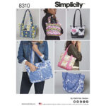 Simplicity | 8310 | Quilted Bags in Three Sizes