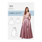 Simplicity | S8743 | Misses' Pleated Skirts
