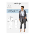 Simplicity | S8749 | Misses'/Women's Mimi G Style Coat and Pants