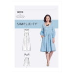 Simplicity | S8910 | Misses' Dress