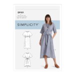 Simplicity | S9101 | Misses' Pullover Dresses In Two Lengths