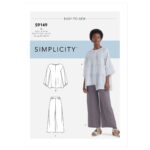 Simplicity | S9149 | Misses' Tops & Pants