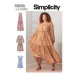 Simplicity | S9265 | Misses' & Women's Tiered Dresses