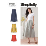 Simplicity | S9267 | Misses' Skirt In Three Lengths