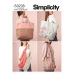 Simplicity | S9298 | Market Tote Bags