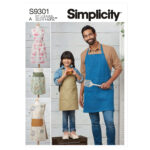 Simplicity | S9301 | Kids' & Adults' Aprons