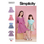Simplicity | S9322 | Children's & Girls' Pullover Dresses
