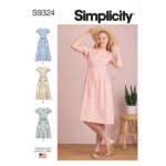 Simplicity | S9324 | Misses' Dresses