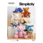 Simplicity | S9360 | Plush Animals