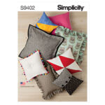 Simplicity | S9402 | Easy Pillows
