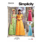 Simplicity | S9434 | Misses' & Women's Regency Era Style Dresses