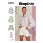 Simplicity | S9467 | Misses' Tops