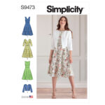 Simplicity | S9473 | Misses' Dresses and Jacket