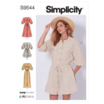 Simplicity | S9544 | Misses' Dresses and Jumpsuit