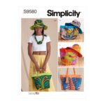 Simplicity | S9580 | Bags, Hat and Necklace