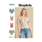 Simplicity | S9606 | Misses' Blouse
