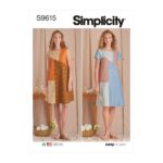 Simplicity | S9615 | Misses' Dresses