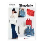 Simplicity | S9618 | Tote Bag in Three Sizes